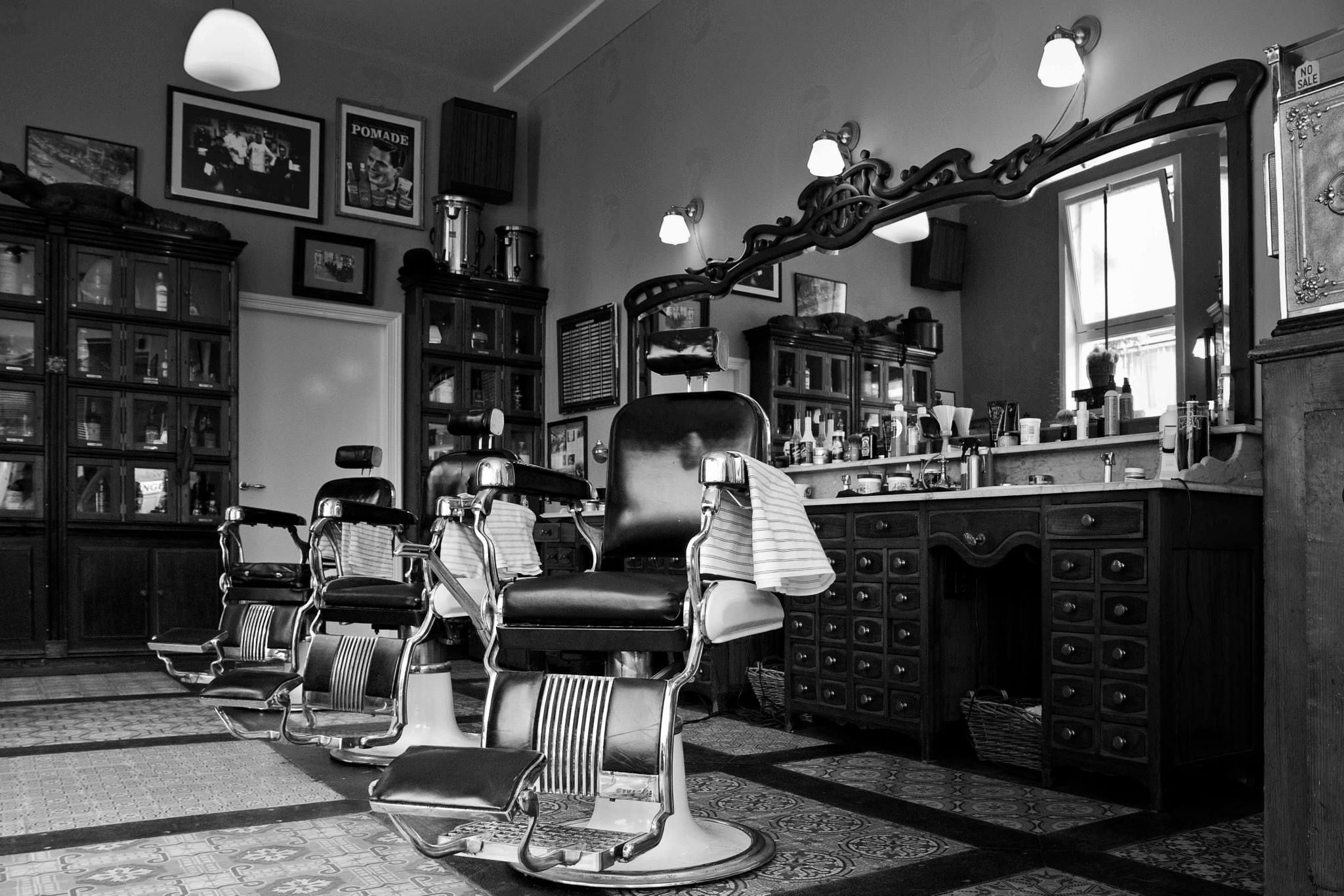 Interior da Barbearia